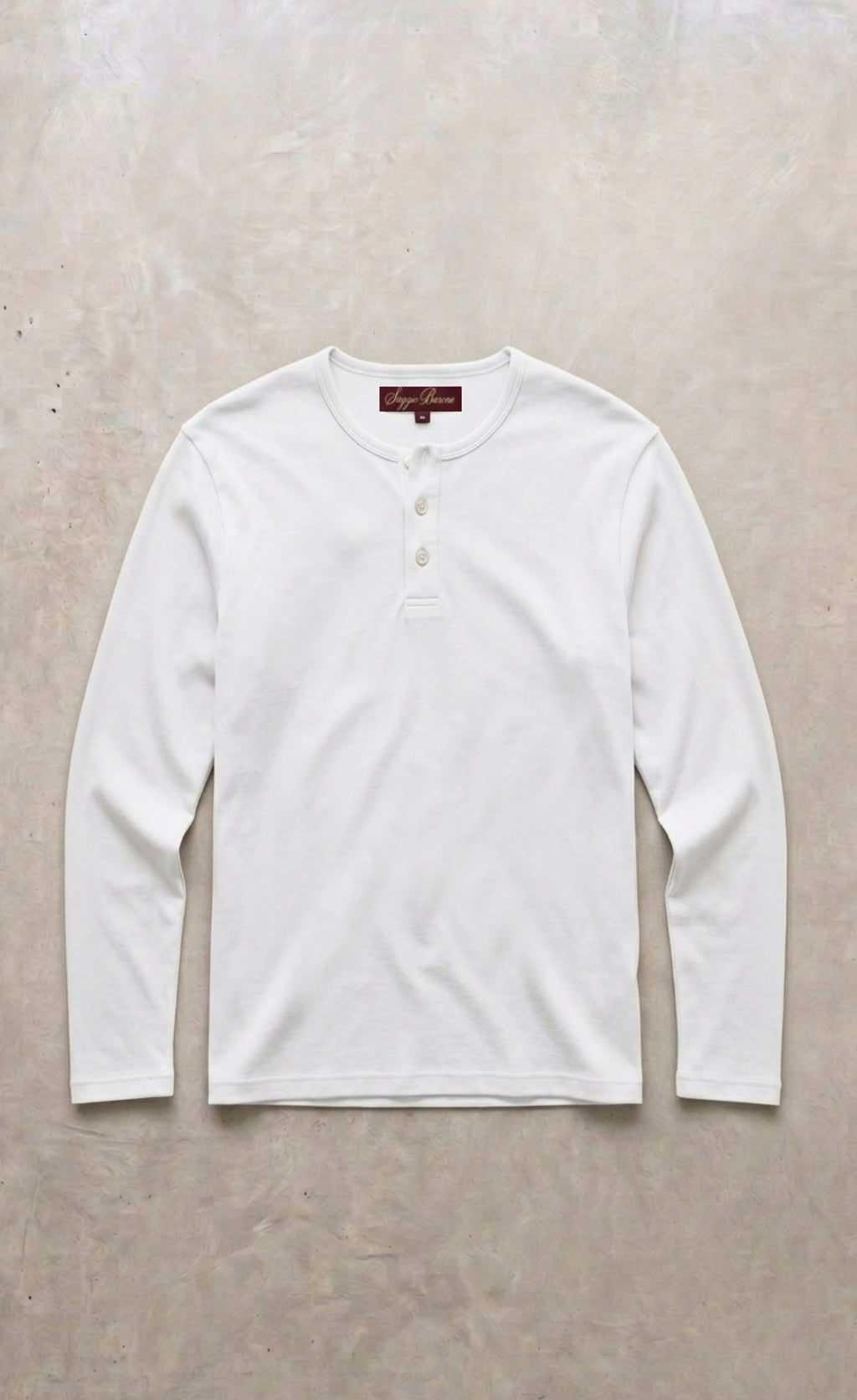 DIVISIONE HENLEY No 1 - HEAVYWEIGTH COTTON (250GSM)