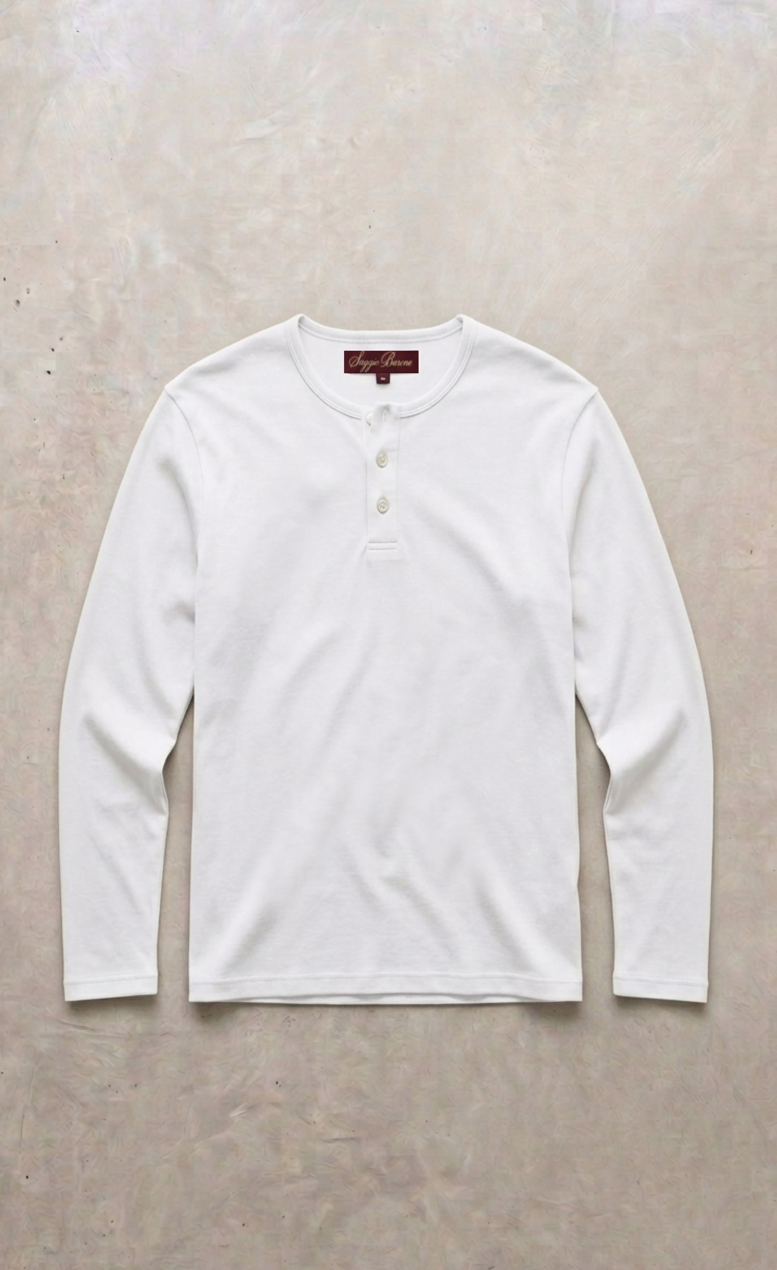 DIVISIONE HENLEY No 1 - HEAVYWEIGTH COTTON (250GSM)