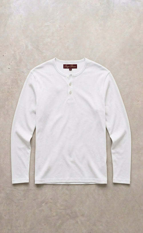 DIVISIONE HENLEY No 1 - HEAVYWEIGTH COTTON (250GSM)