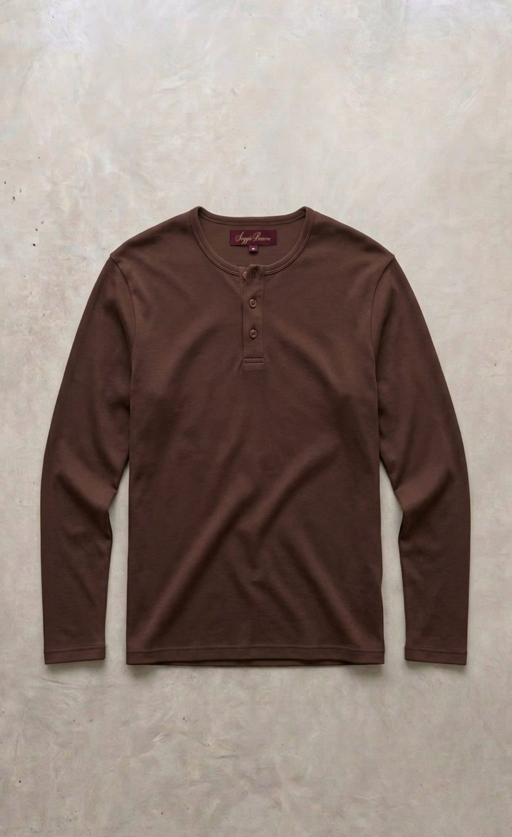 DIVISIONE HENLEY No 1 - HEAVYWEIGTH COTTON (250GSM)