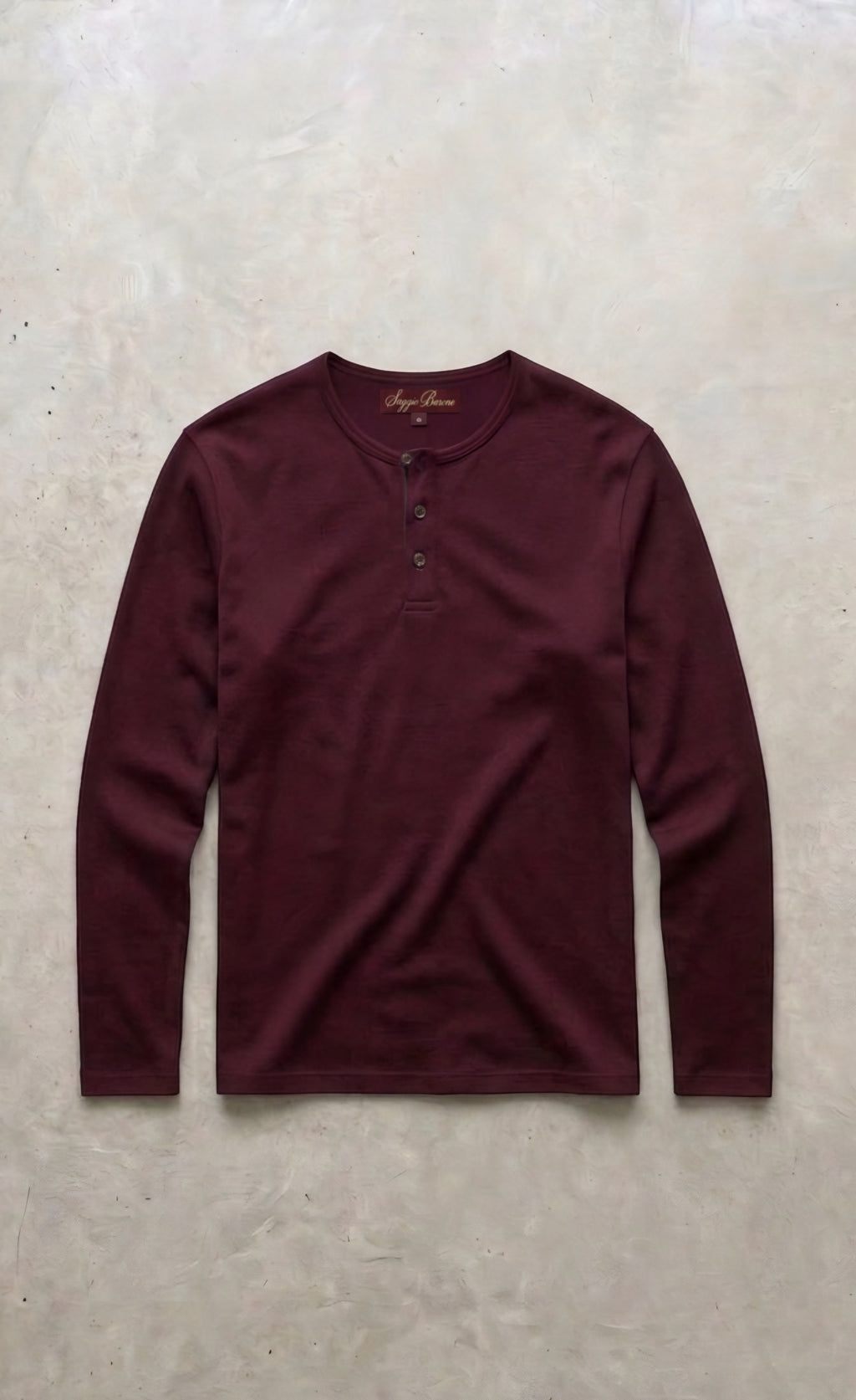 DIVISIONE HENLEY No 1 - HEAVYWEIGTH COTTON (250GSM)