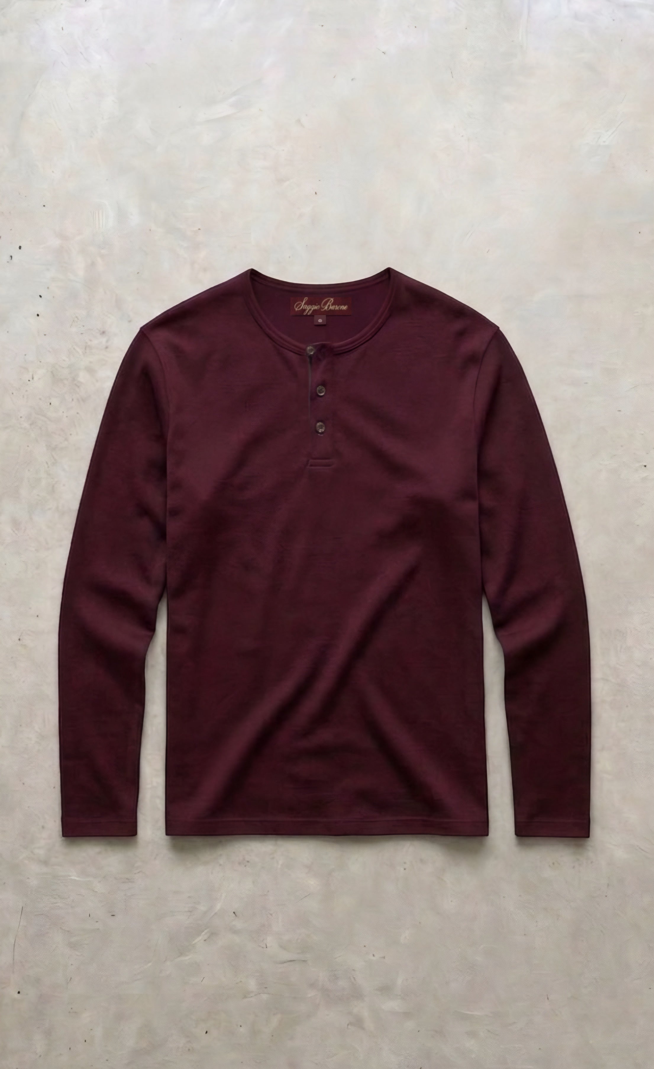 DIVISIONE HENLEY No 1 - HEAVYWEIGTH COTTON (250GSM)