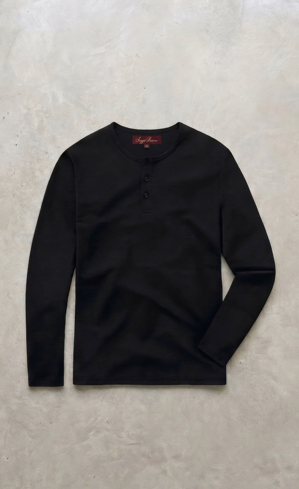 DIVISIONE HENLEY No 1 - HEAVYWEIGTH COTTON (250GSM)