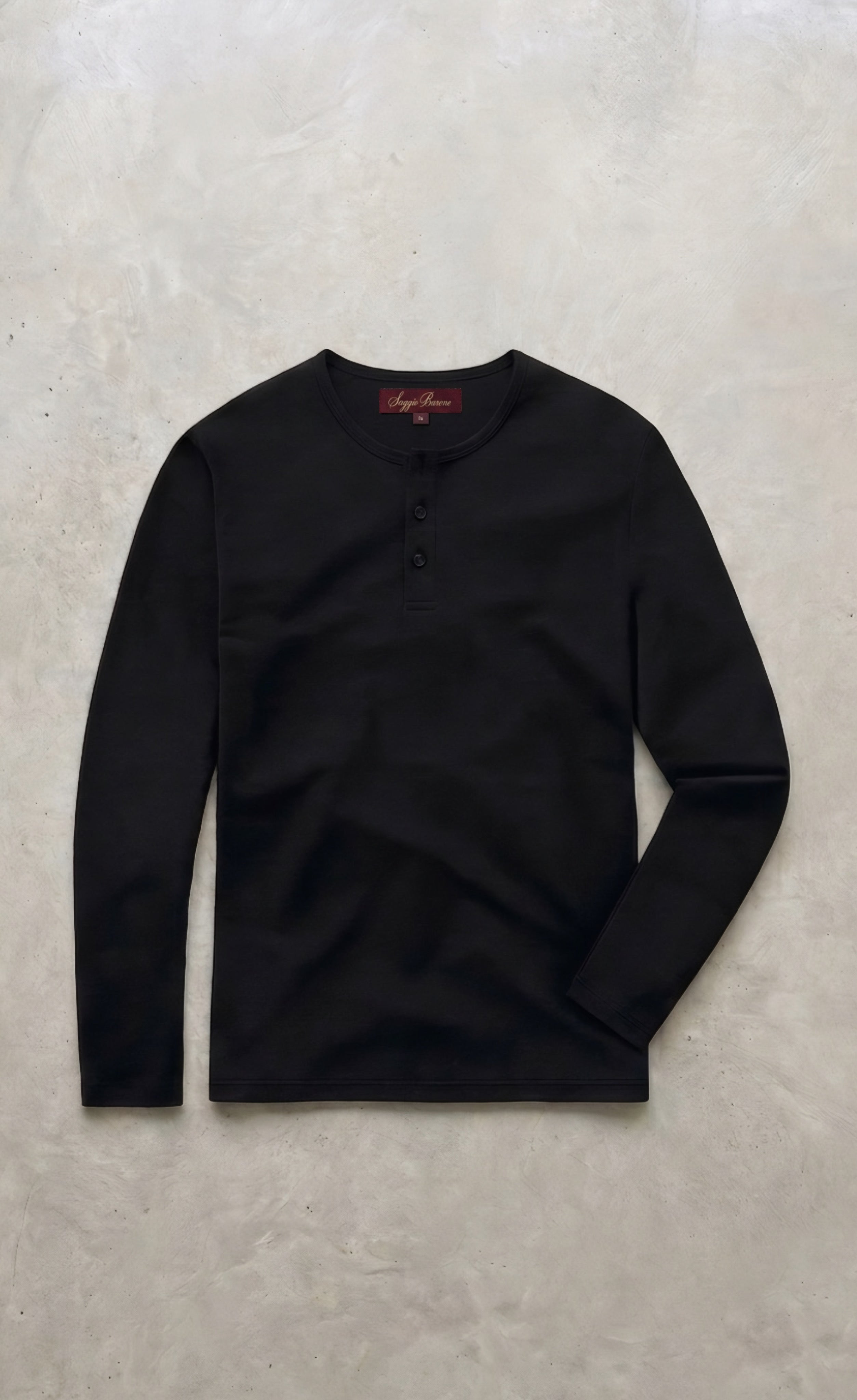 DIVISIONE HENLEY No 1 - HEAVYWEIGTH COTTON (250GSM)